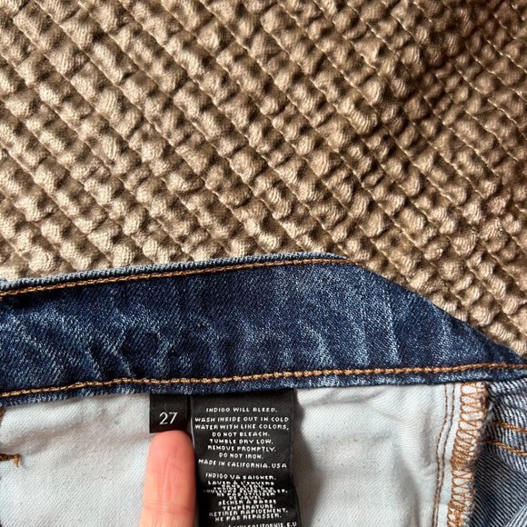 Cut Off Jean Shorts - J Brand in Clearview - Picture 10 of 10